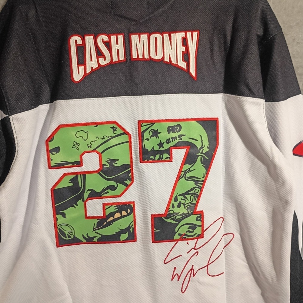 Headgear Classics Cash Money Records Hockey Jersey Men's Sz LG New With Tags - Picture 10 of 13